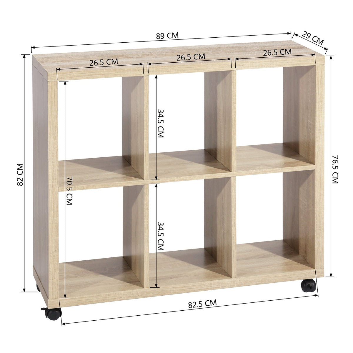 Candida Beech Bookcases