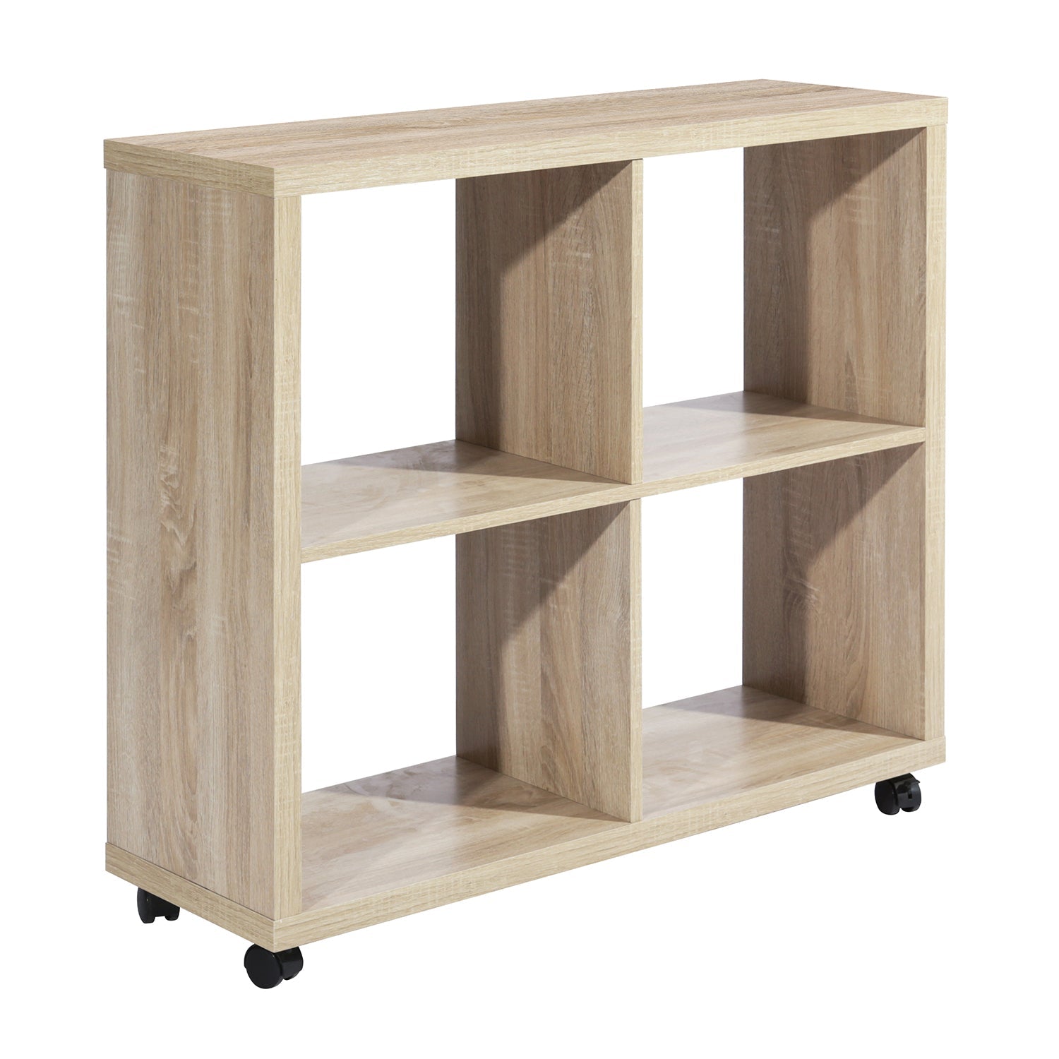 Candida Slim Beech Bookcases