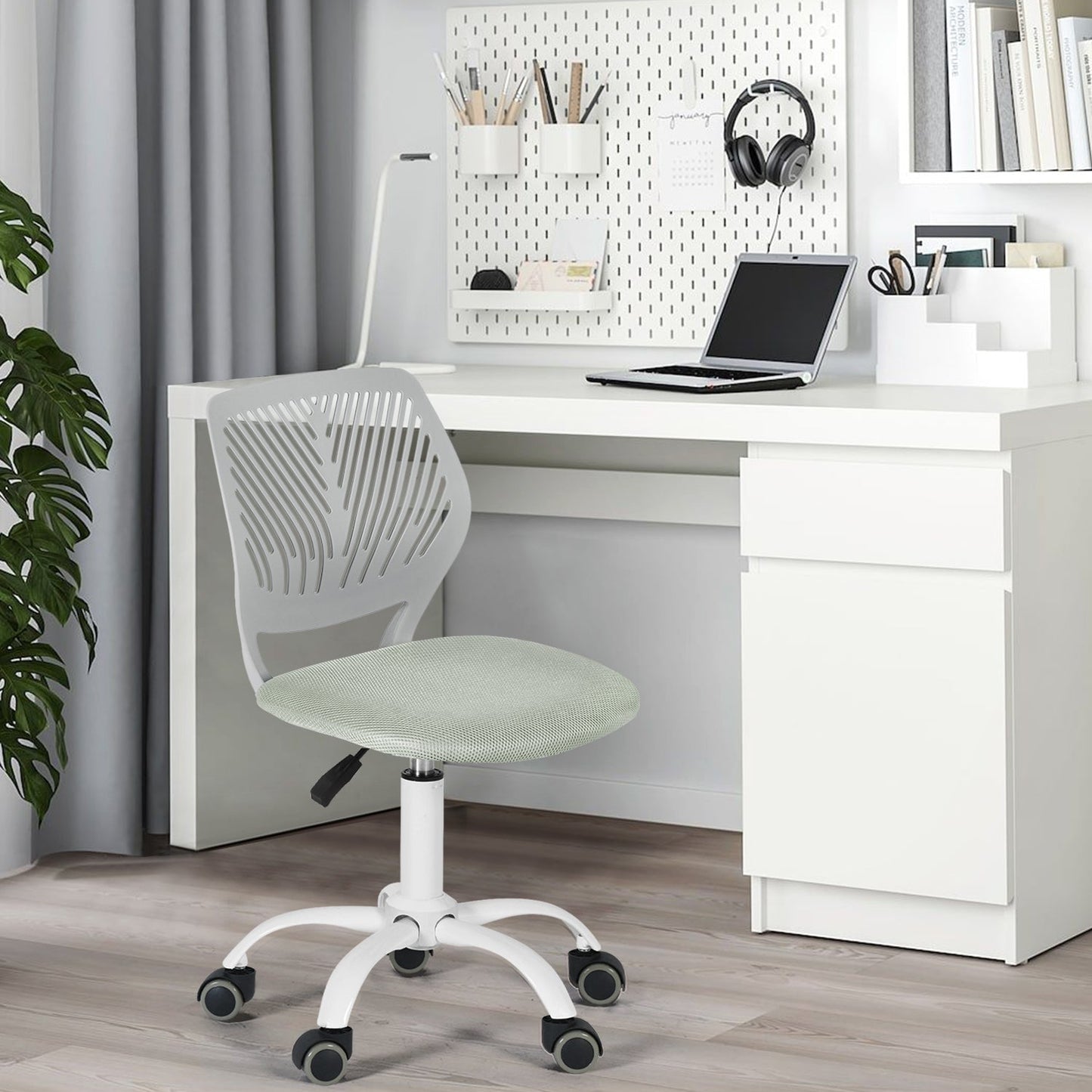 Carnation Grey Backrest  Office Chairs