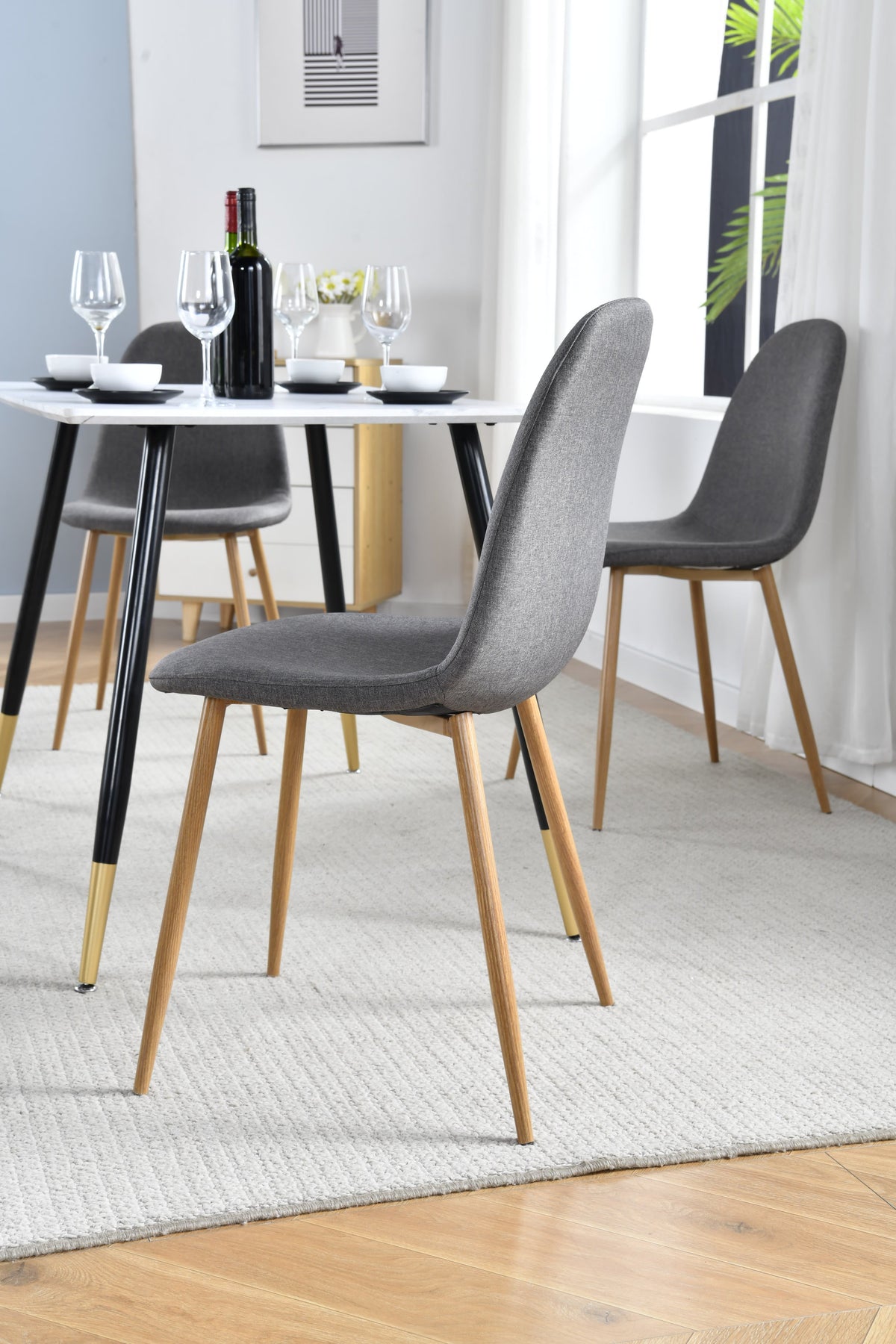 Charlton Grey Dining Chairs