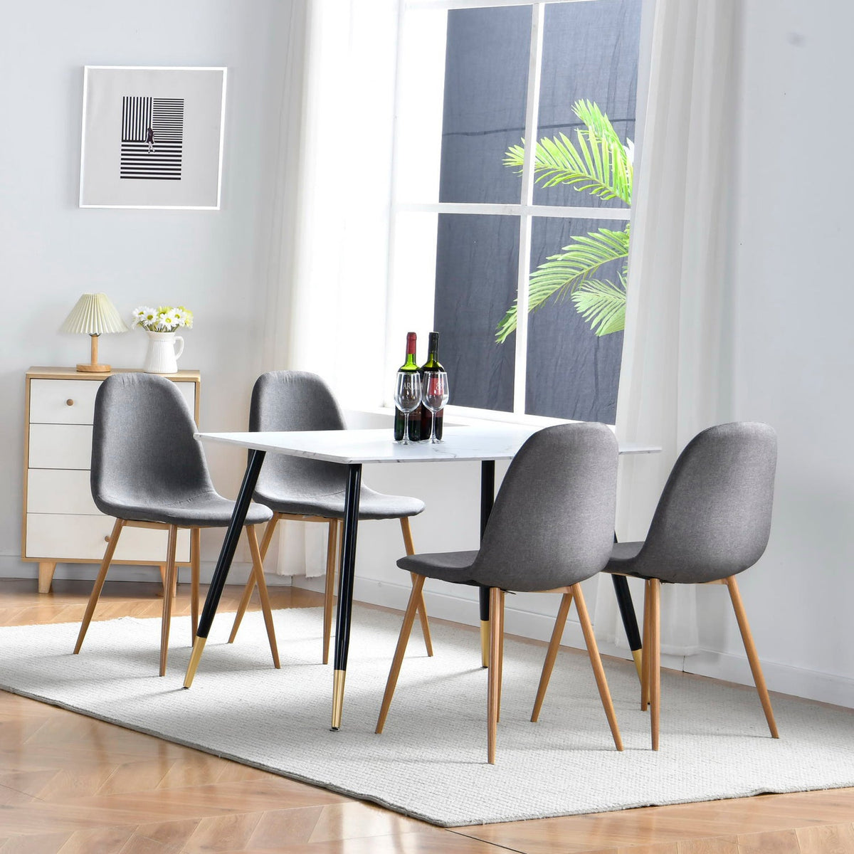 Charlton Grey Dining Chairs