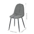 Charlton Light Grey Boucle Dining Chairs