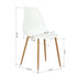 Charlton Pp White Dining Chairs