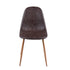 Charlton Vintage Brown Pu Dining Chairs