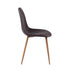 Charlton Vintage Brown Pu Dining Chairs
