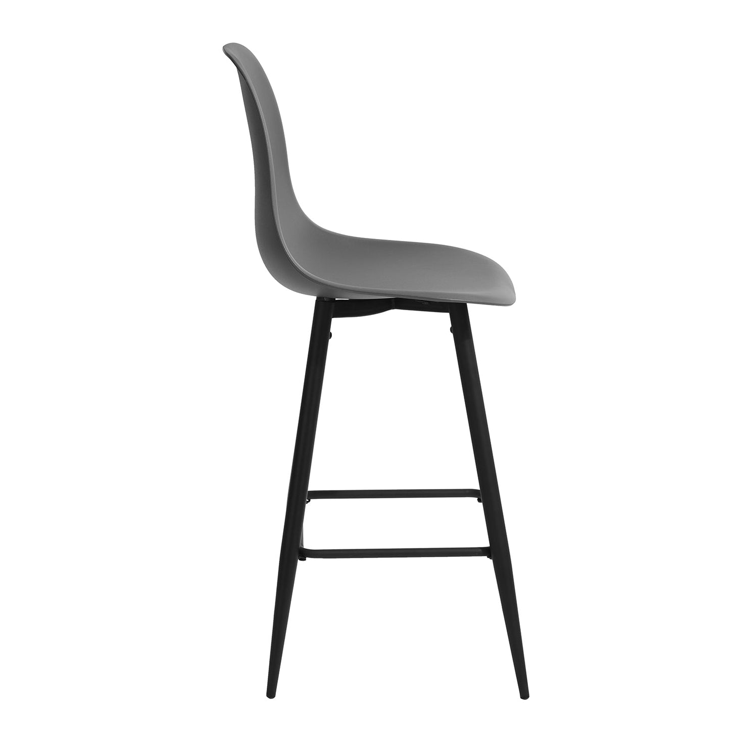 Charlton Pp Grey Bar Stool
