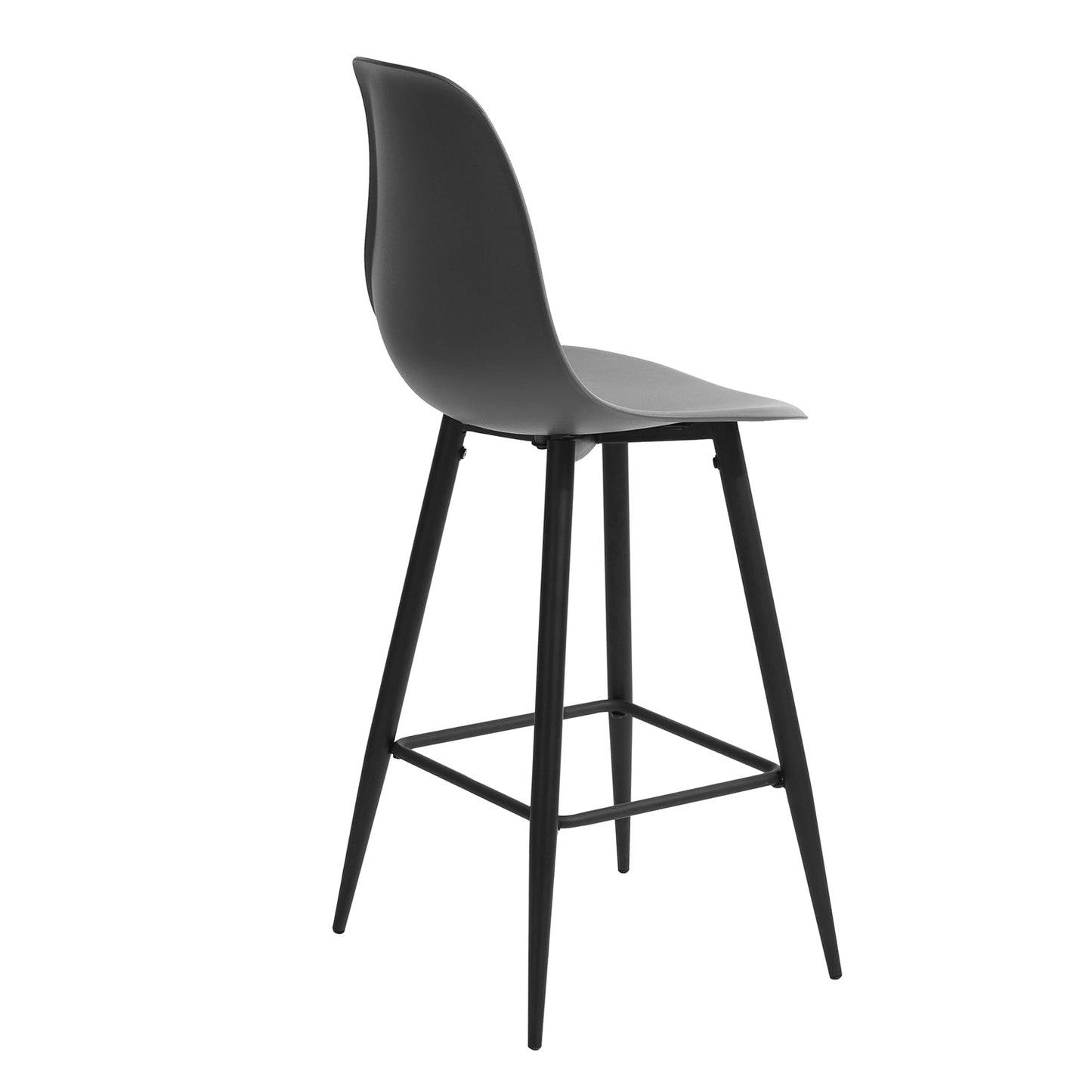 Charlton Pp Grey Bar Stool
