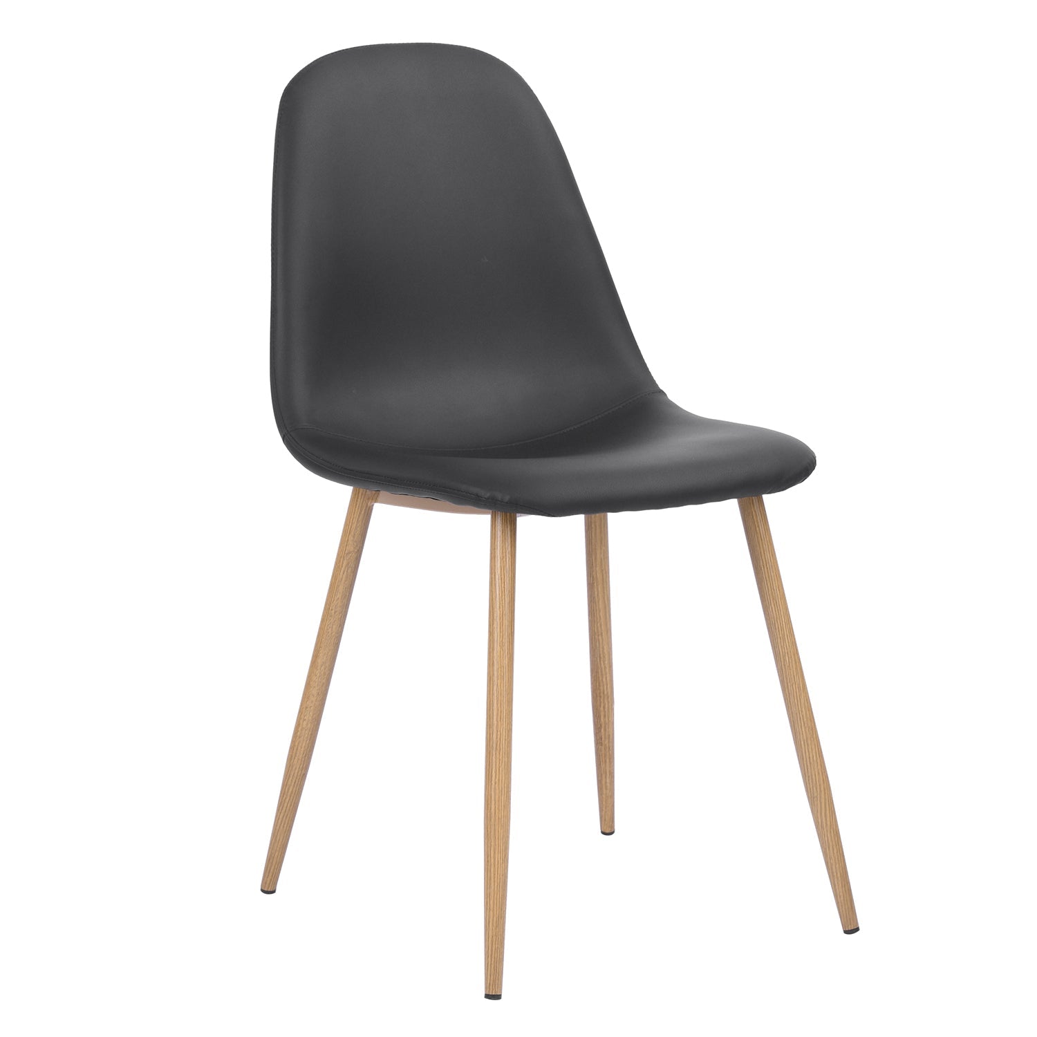 Charlton Black Pu Dining Chair
