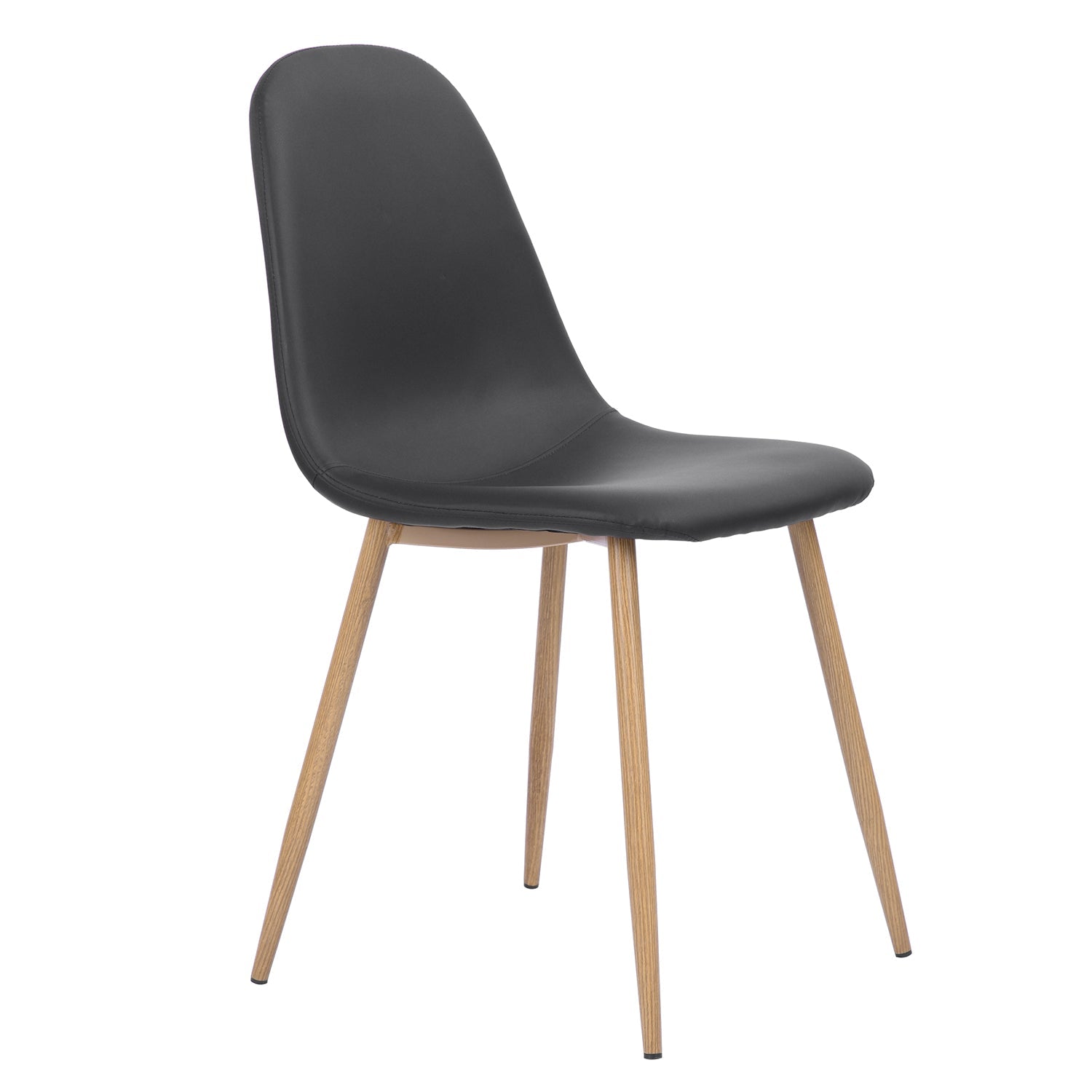 Charlton Black Pu Dining Chair