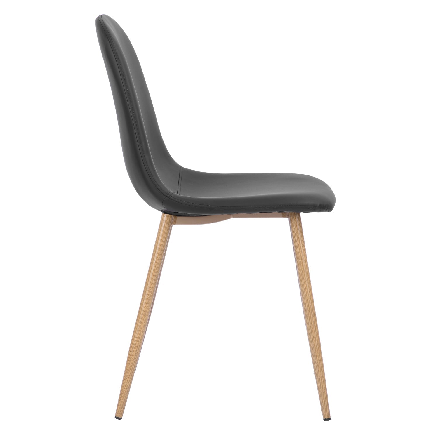 Charlton Black Pu Dining Chair