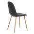 Charlton Black Pu Dining Chair
