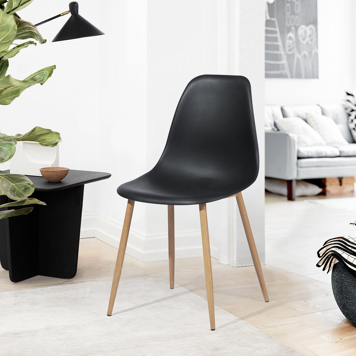 Charlton Black Pp Dining Chair