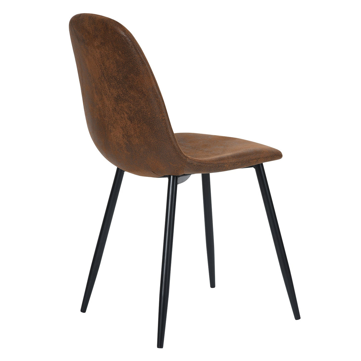 Charlton Suede Brown Dining Chair