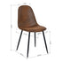 Charlton Suede Brown Dining Chair
