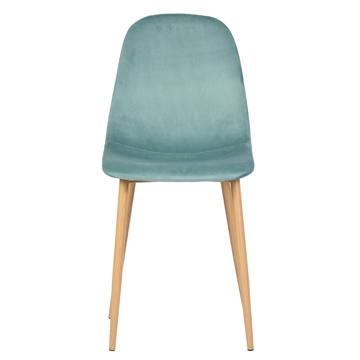 Charlton Velvet Aqua Dining Chair(Set Of 4)