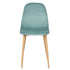 Charlton Velvet Aqua Dining Chair(Set Of 4)