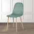 Charlton Velvet Aqua Dining Chair(Set Of 4)