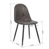Charlton Vintage Black Leg Dining Chair