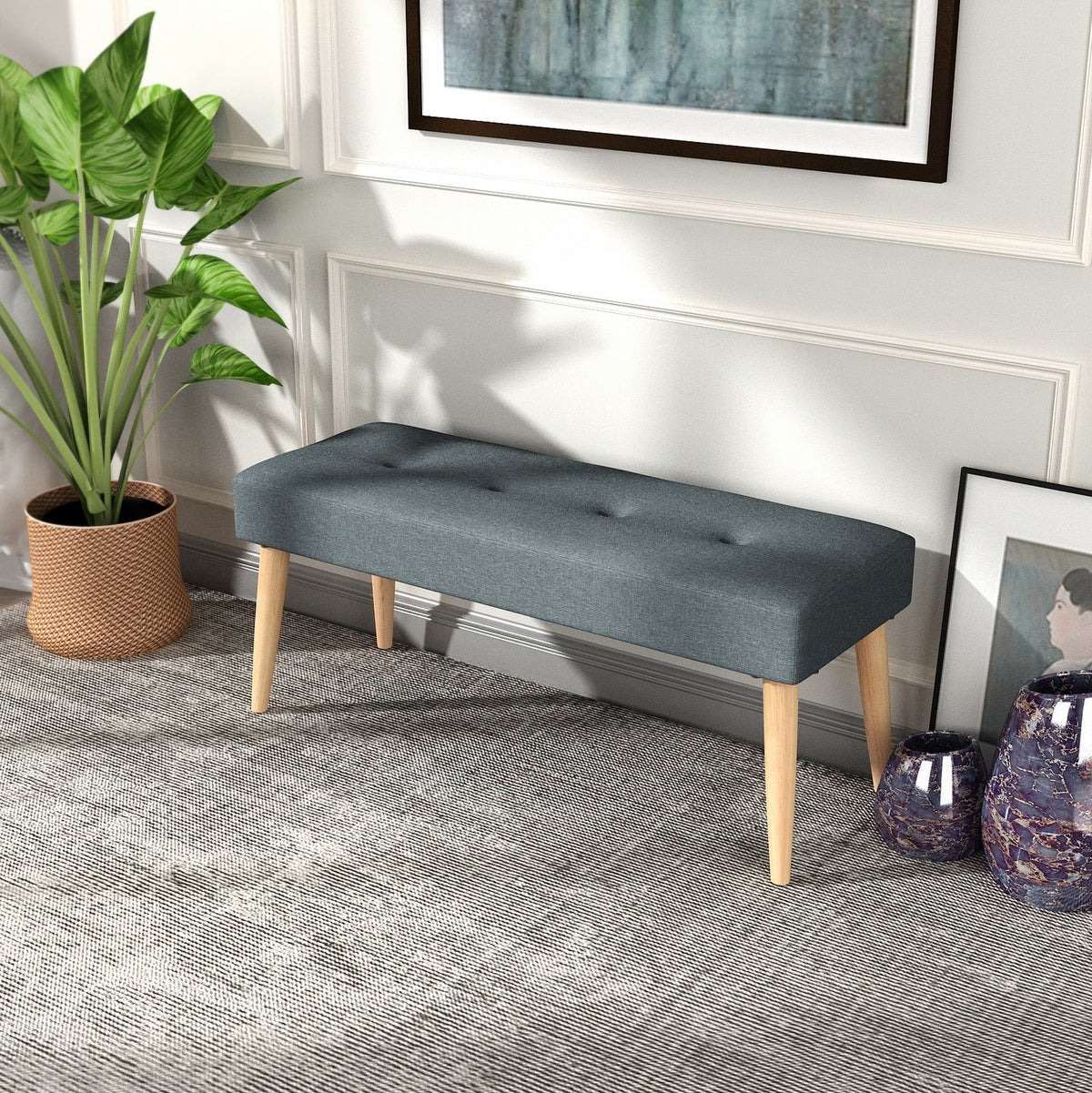 Cicilia Grey Ottomans