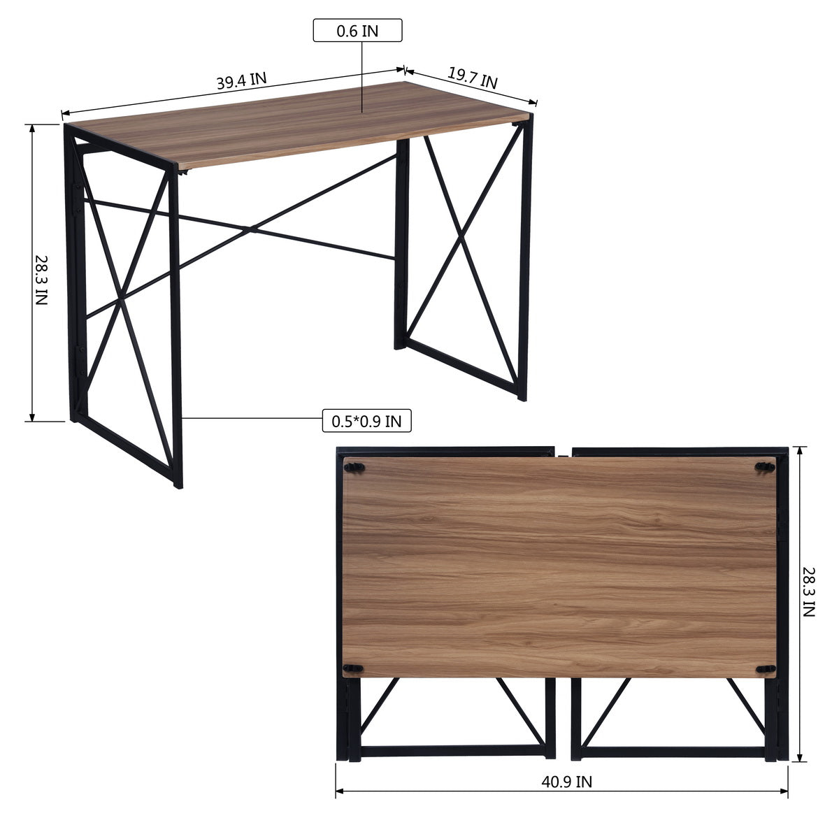 Clarke Wood Office Desk