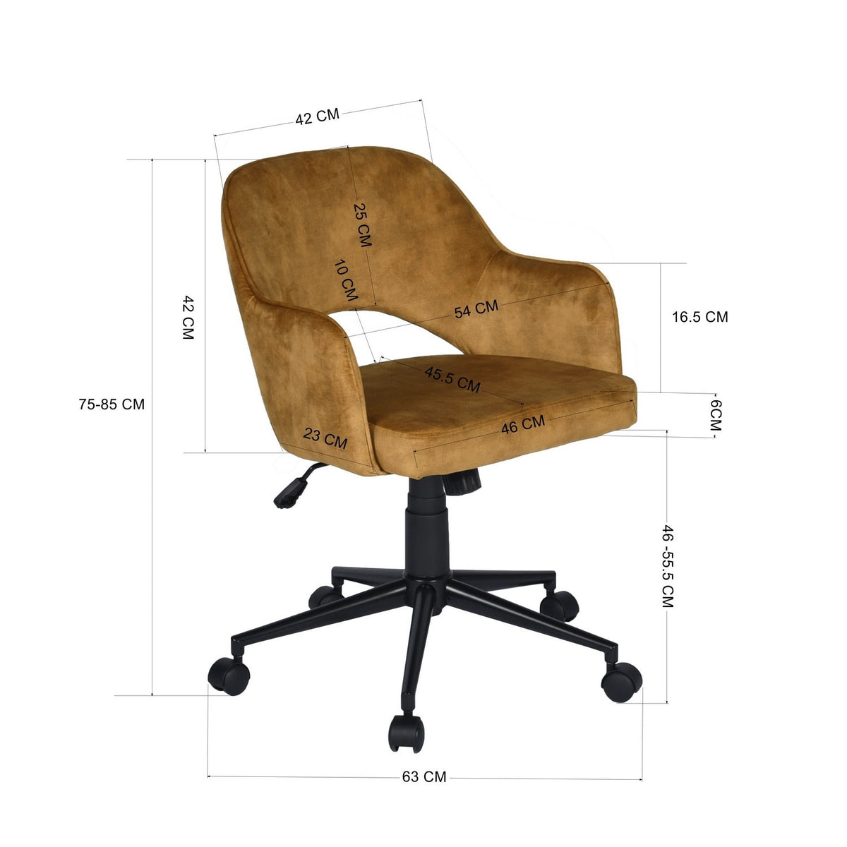 Clarkson Mustand Office Chairs