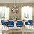 Cromwell Dark Blue Dining Chairs