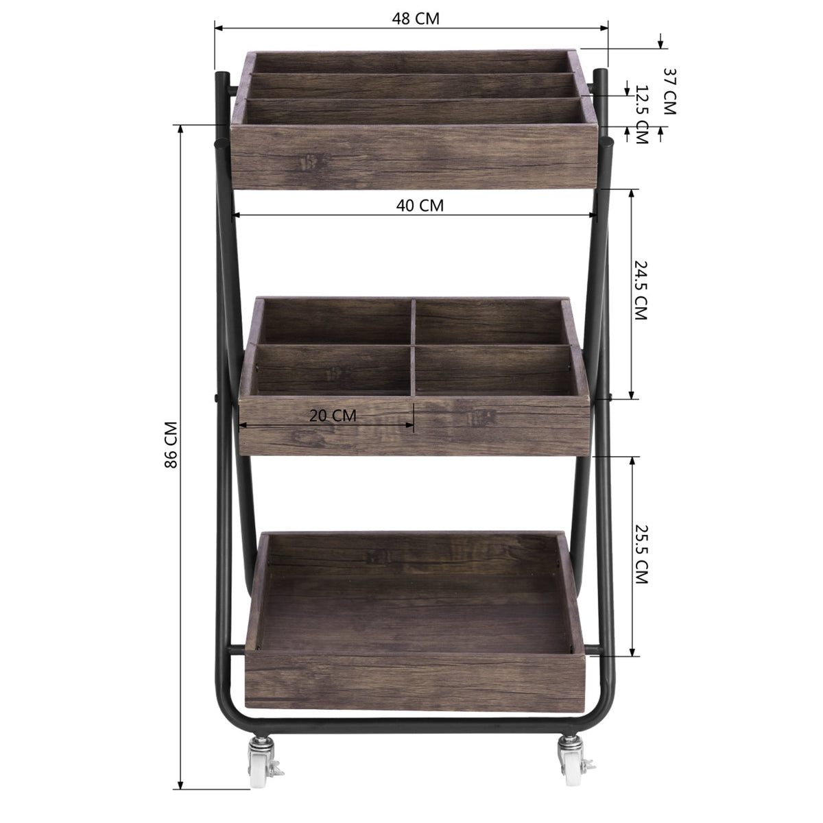 Dacrydium Kitchen Cart