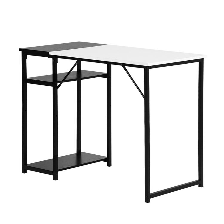 Dembe Shelves 100Cm Black White Desks