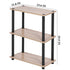 Detoll 3Tier Beech Bookcases