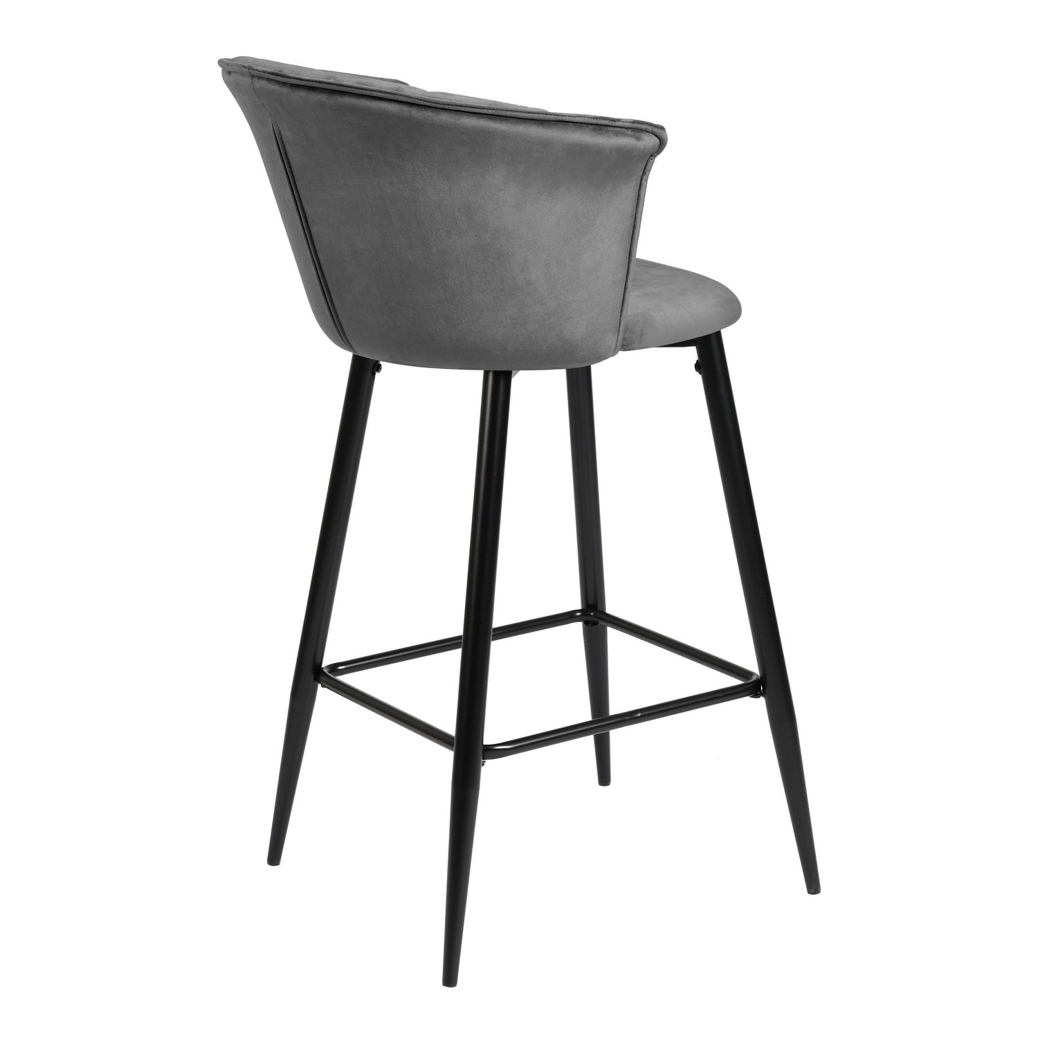 Doncic Bar Chair Gery Bar Stools