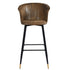 Doncic Bar Chair Suede Dc Dining Chairs