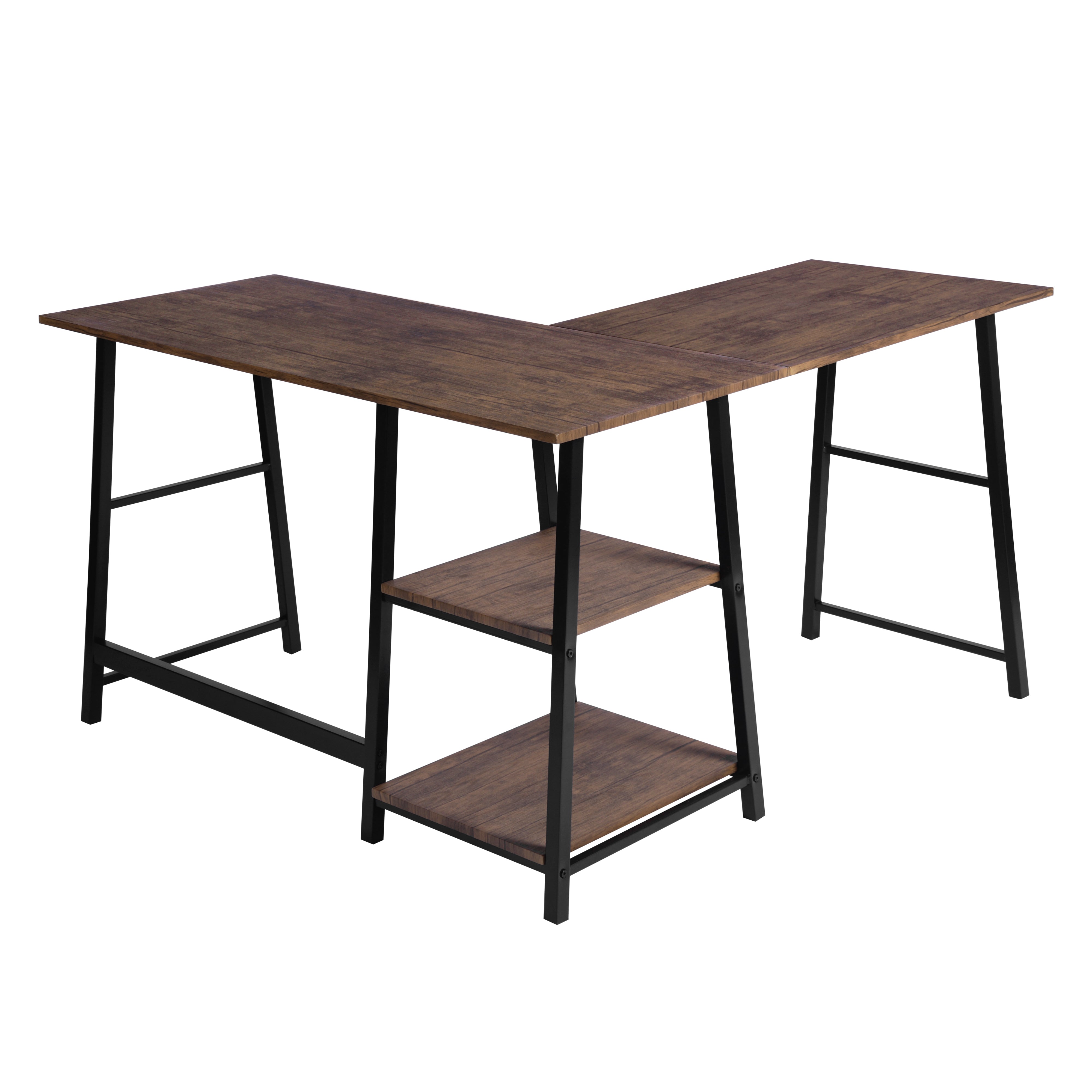 Drogba Teak Grain B Desks