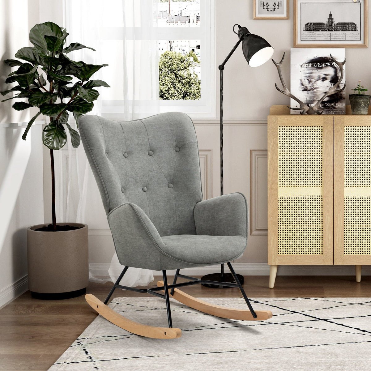 Epping Fabric Rocking Chair
