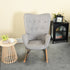 Epping Grey Natural Wood Rocking Chair