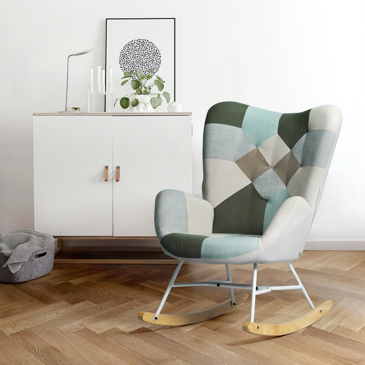 Epping Joint Fabric Rocking Chair