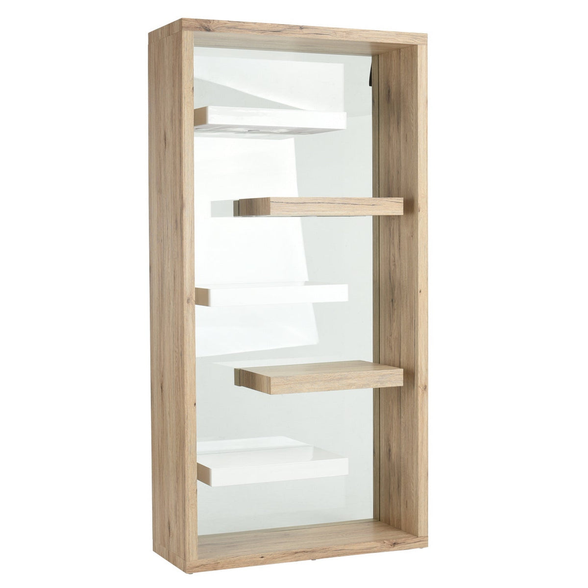 Float Wood Bookcases
