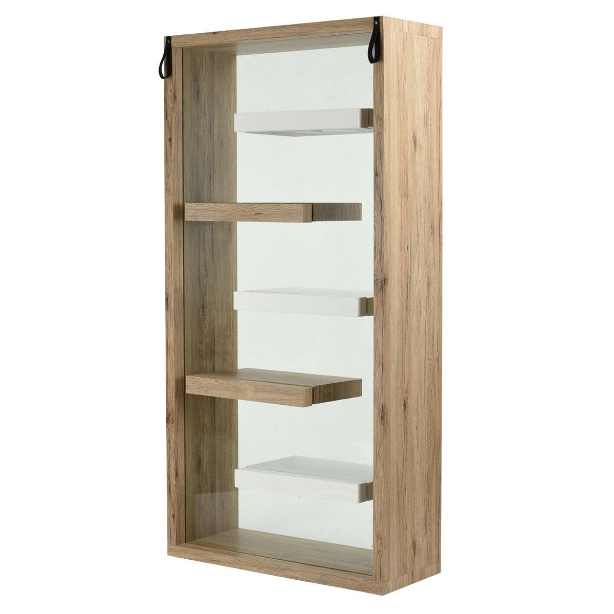 Float Wood Bookcases