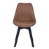 Frankfurt Suede Brown Dining Chair
