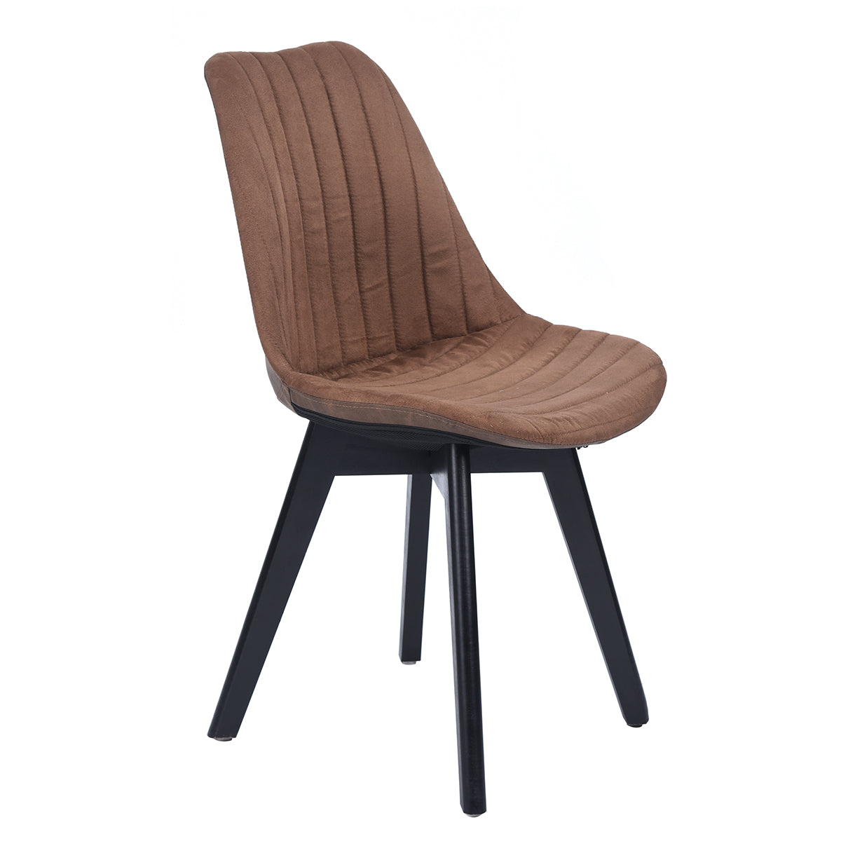 Frankfurt Suede Brown Dining Chair