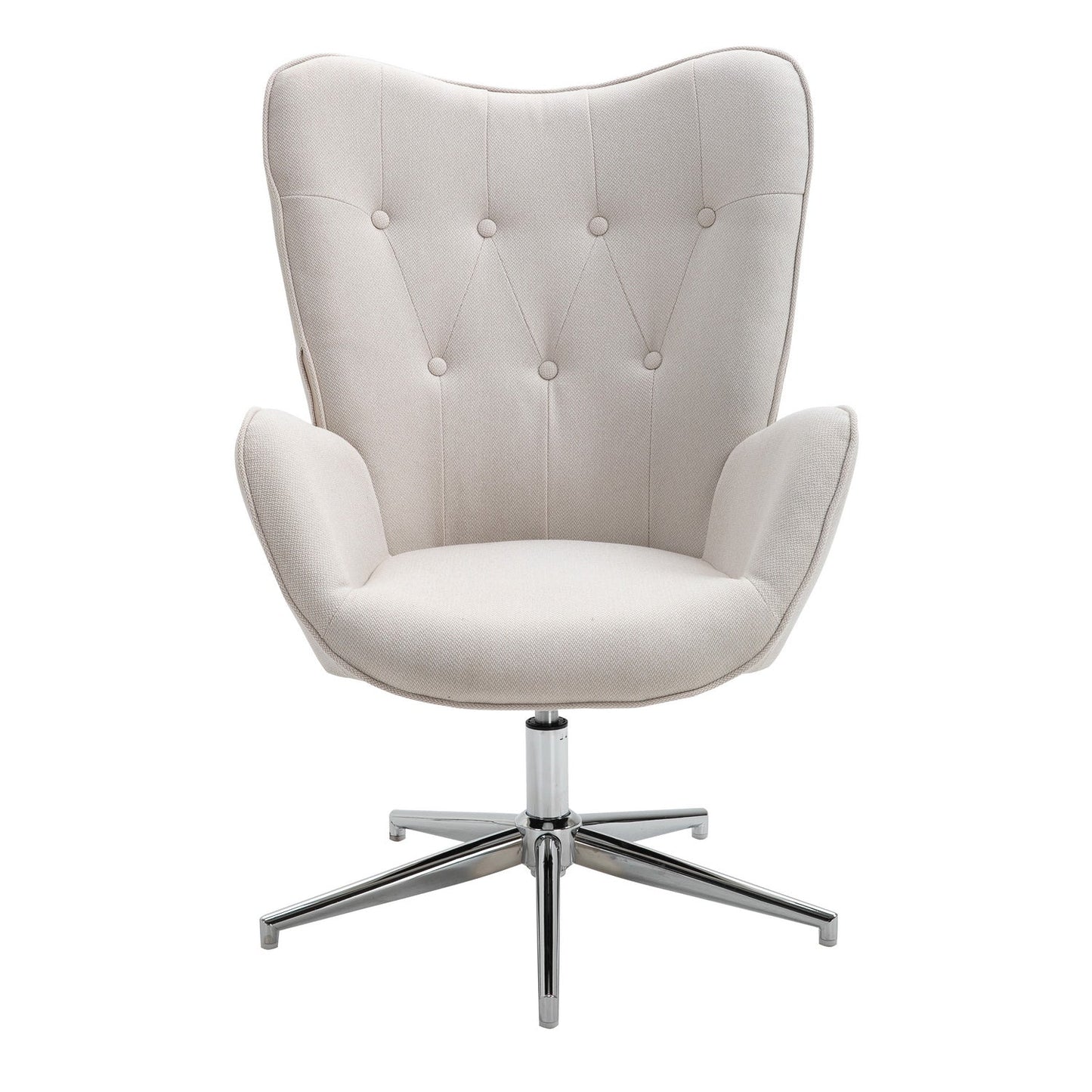 Fuchs Ivory Accent Chairs