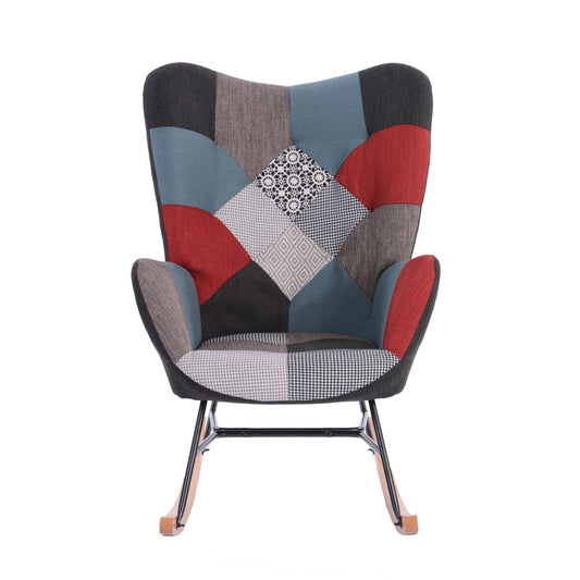 Funkel Patchwork Rock Accent Chairs