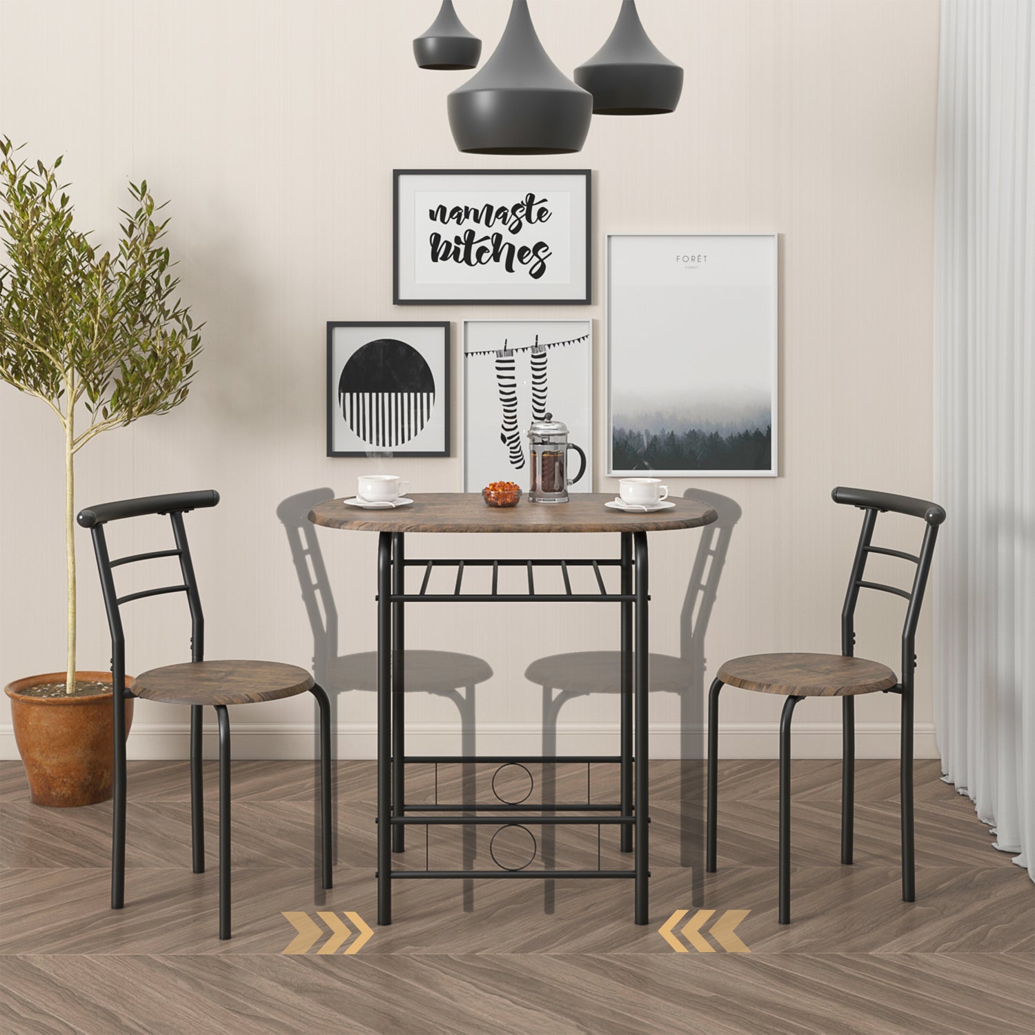 Gayle 80 246T Dining Table Sets