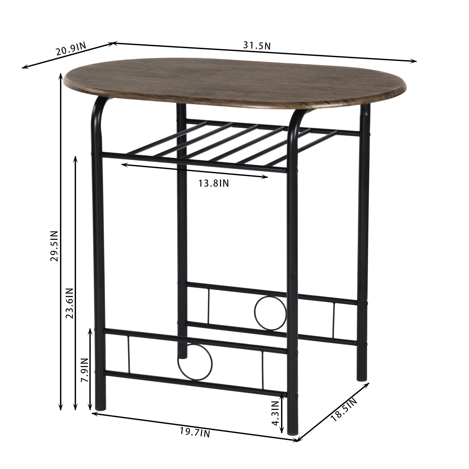 Gayle 80 246T Dining Table Sets