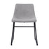 Genova Fabric Grey Dining Chair