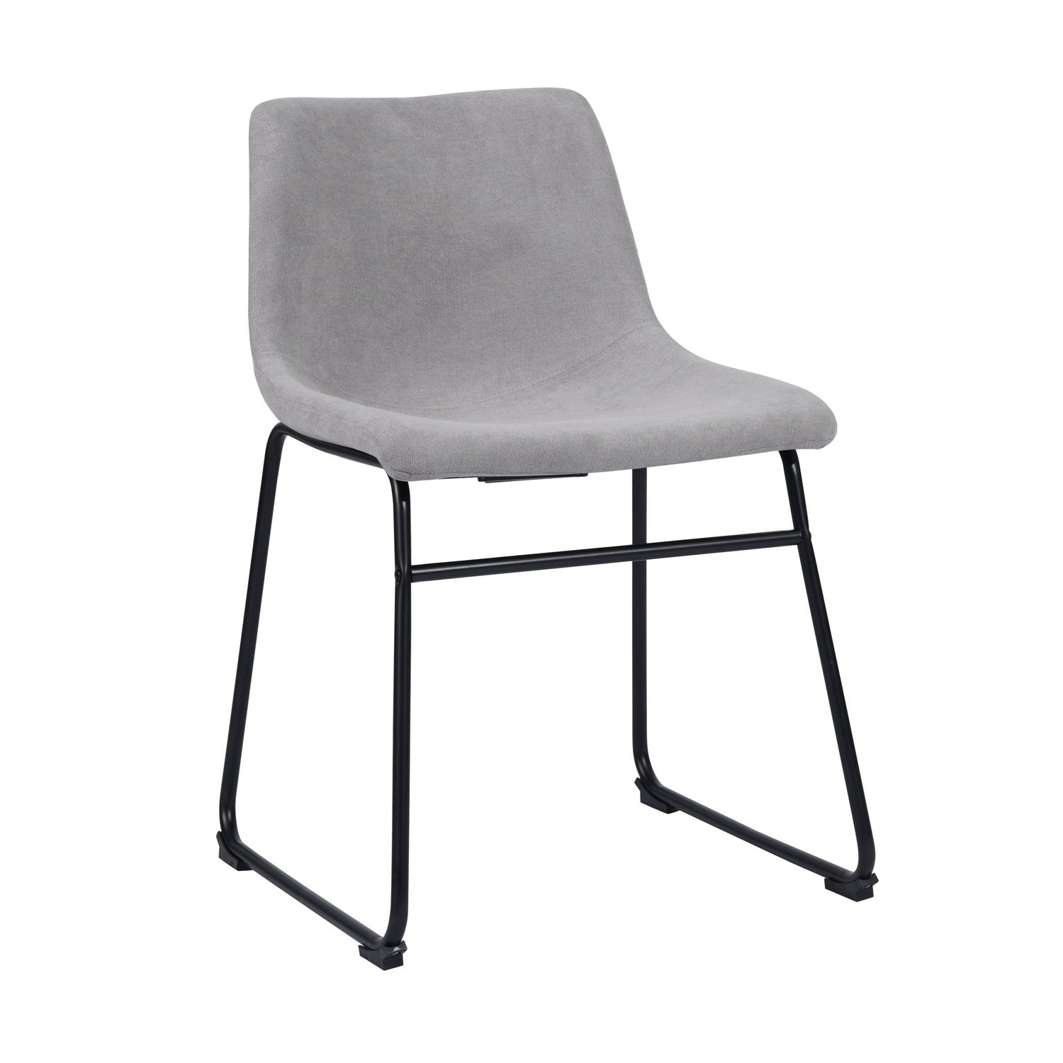 Genova Fabric Grey Dining Chair