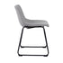 Genova Fabric Grey Dining Chair