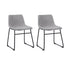 Genova Fabric Grey Dining Chair