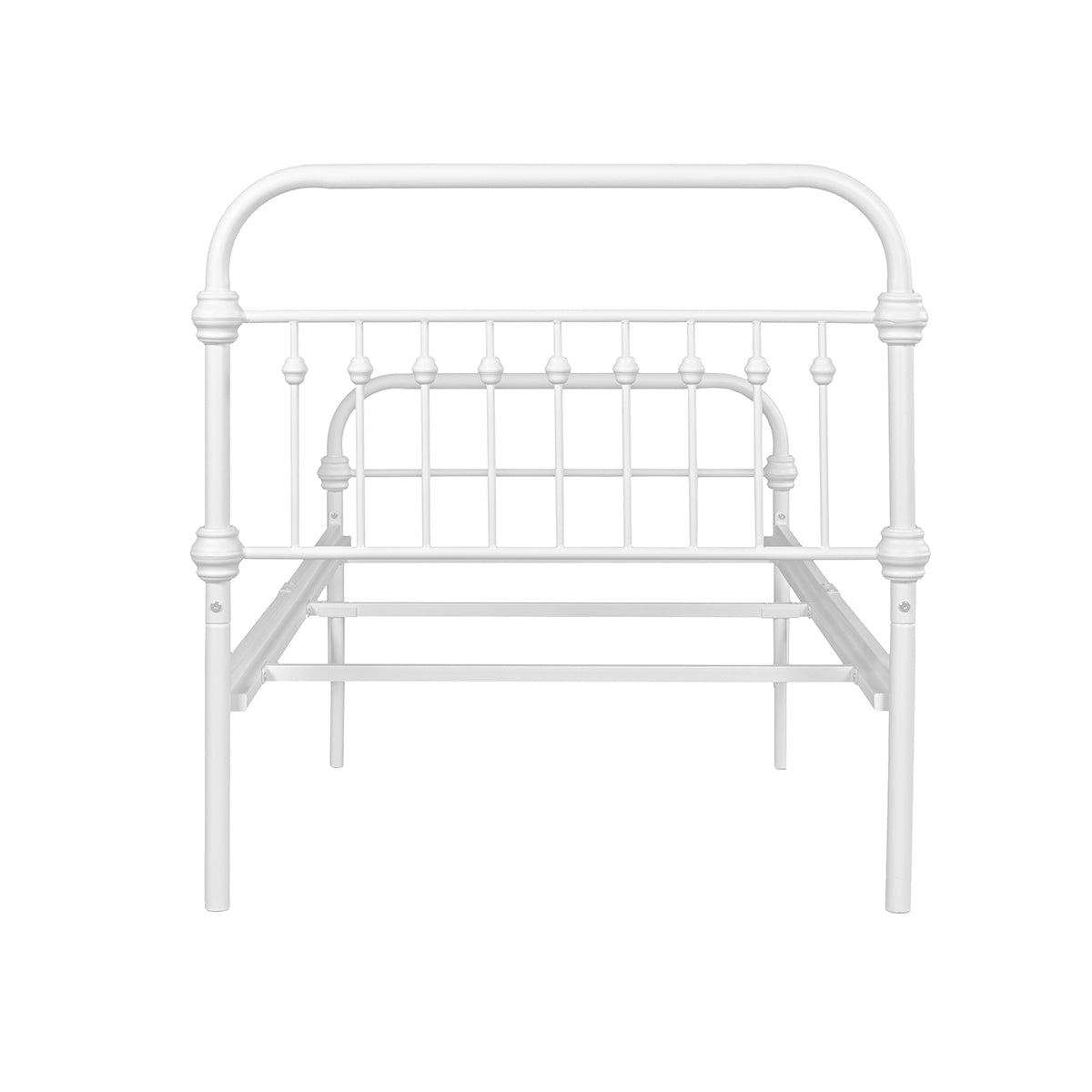 Gobert Twin White Beds