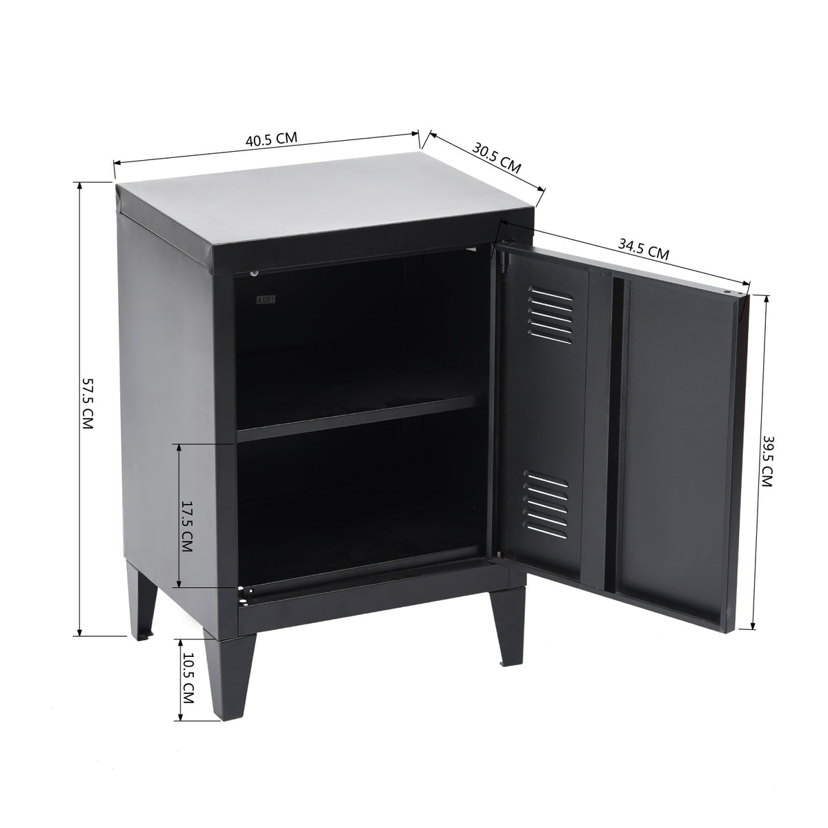 Graves Solo Black Accent Chests / Cabinets