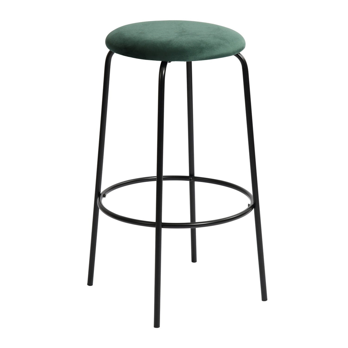 HAMER Dark Green Barstools